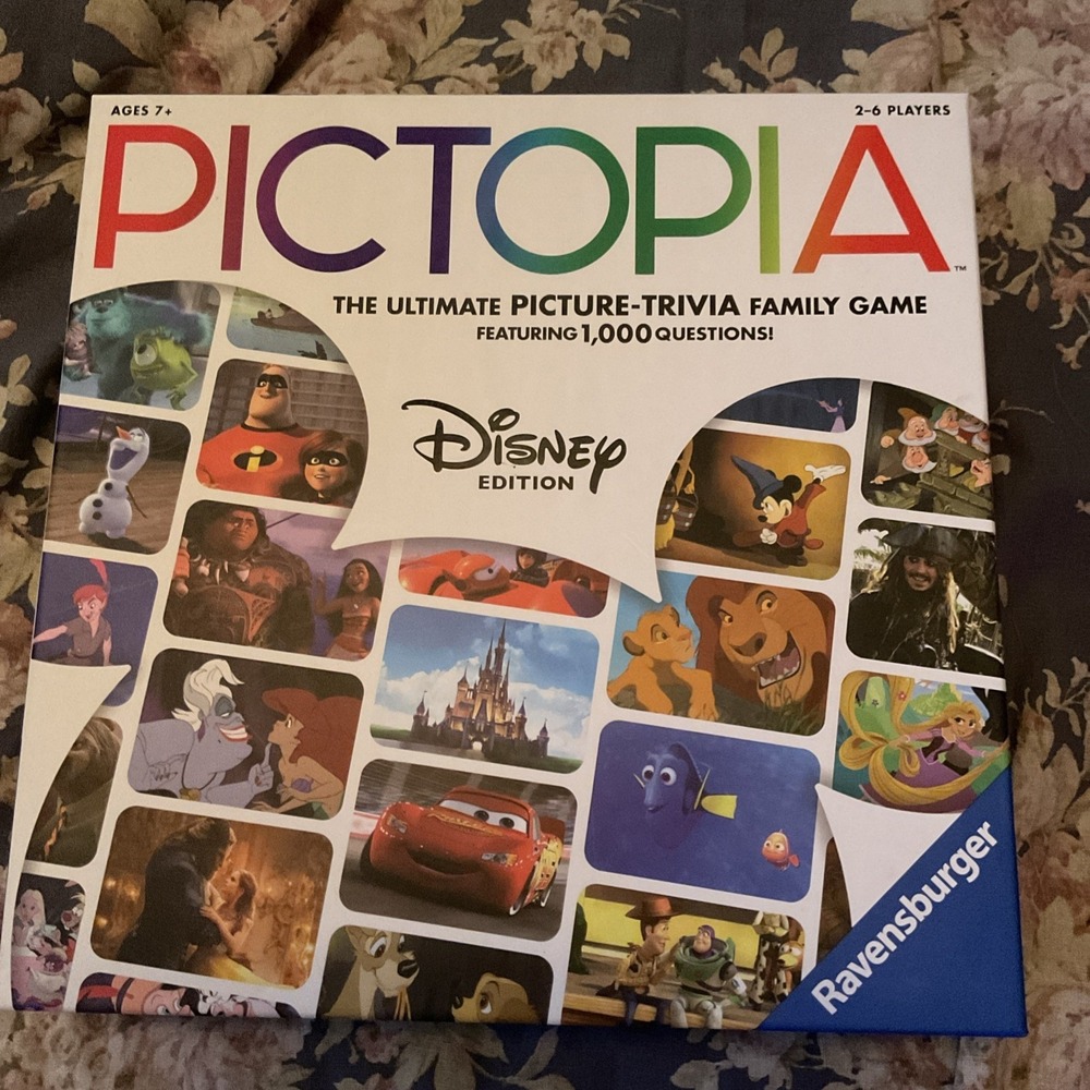 Ravensburger Pictopia‎ Disney Edition Picture Trivia Family Game